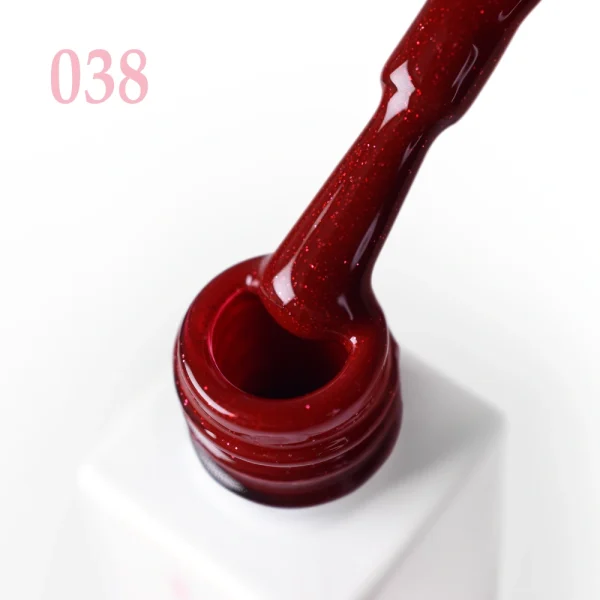 JOIA Vegan Gel Polish – 038 Ruby Red Shimmer | 6ml