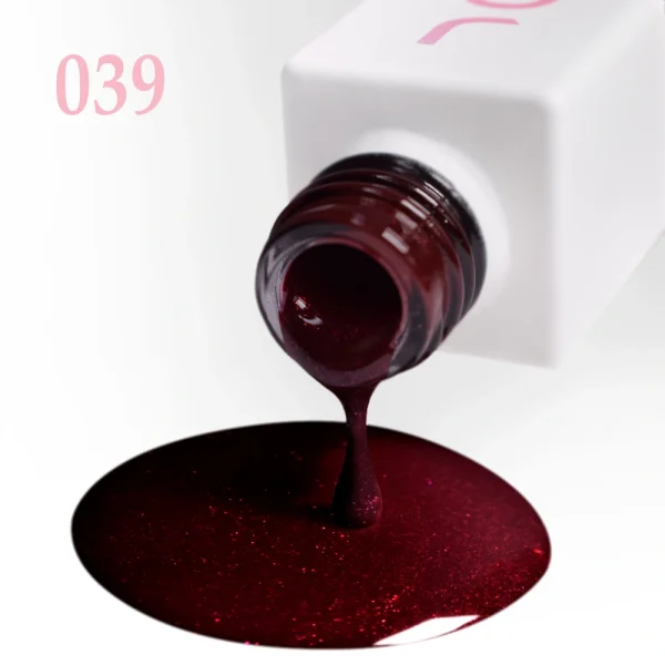 JOIA Vegan Gel Polish – 039 Black Cherry Shimmer | 6ml