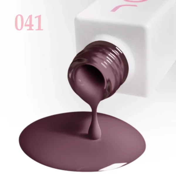 JOIA Vegan Gel Polish – 041 Dark Plum Brown | 6ml