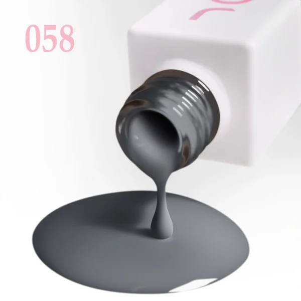JOIA Vegan Gel Polish – 058 Graphite Grey | 6ml