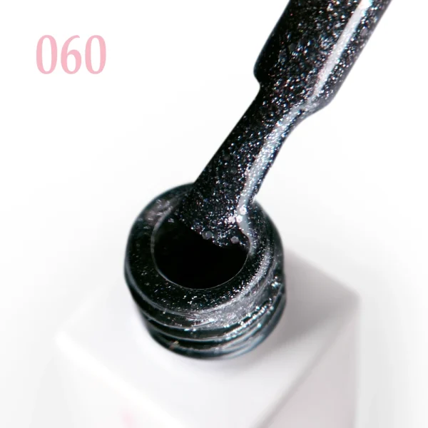 JOIA Vegan Gel Polish – 060 Black Glitter | 6ml