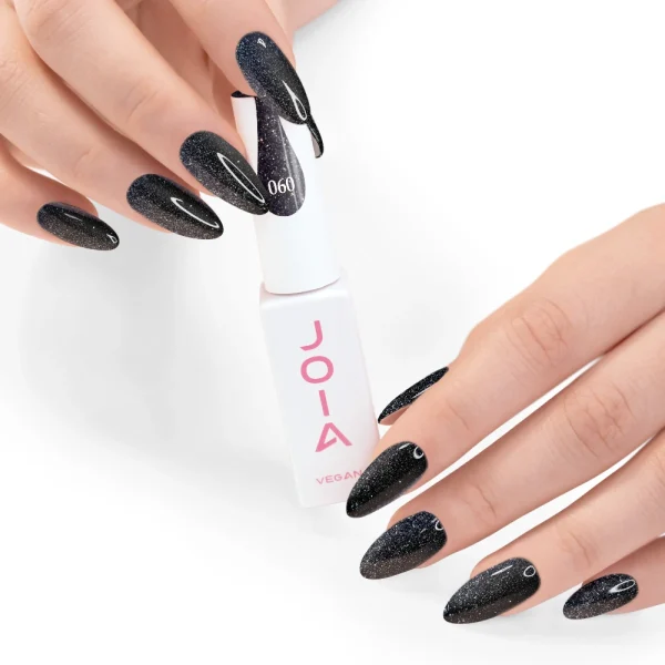 JOIA Vegan Gel Polish – 060 Black Glitter | 6ml