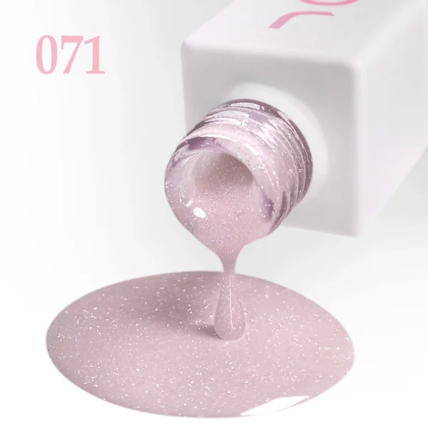 JOIA Vegan Gel Polish – 071 Soft Pink Glitter | 6ml