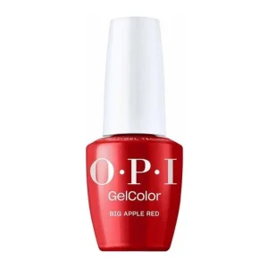 OPI GelColor Big Apple Red 15ml – classic bright red gel polish bottle