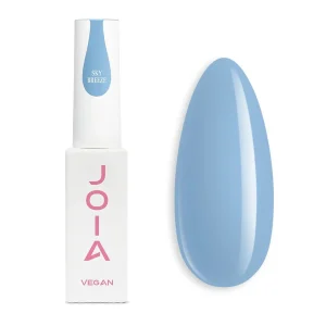 JOIA Vegan PolyLiquid Gel Sky Breeze 8ml – bottle and painted tip
