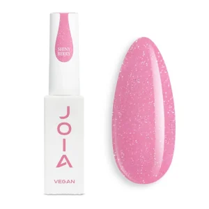 JOIA Vegan BB Cream Base Shine Berry 8ml – bottle and painted tip